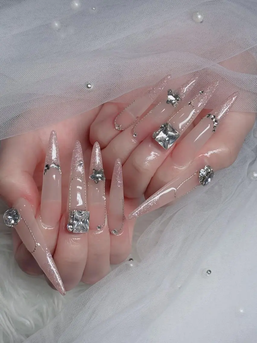 ネイル フレンチネイル ジェルネイル ハロウィン 韓国ネイル マグネットネイル ハンドネイル H.baby Nail Salonのネイルデザイン