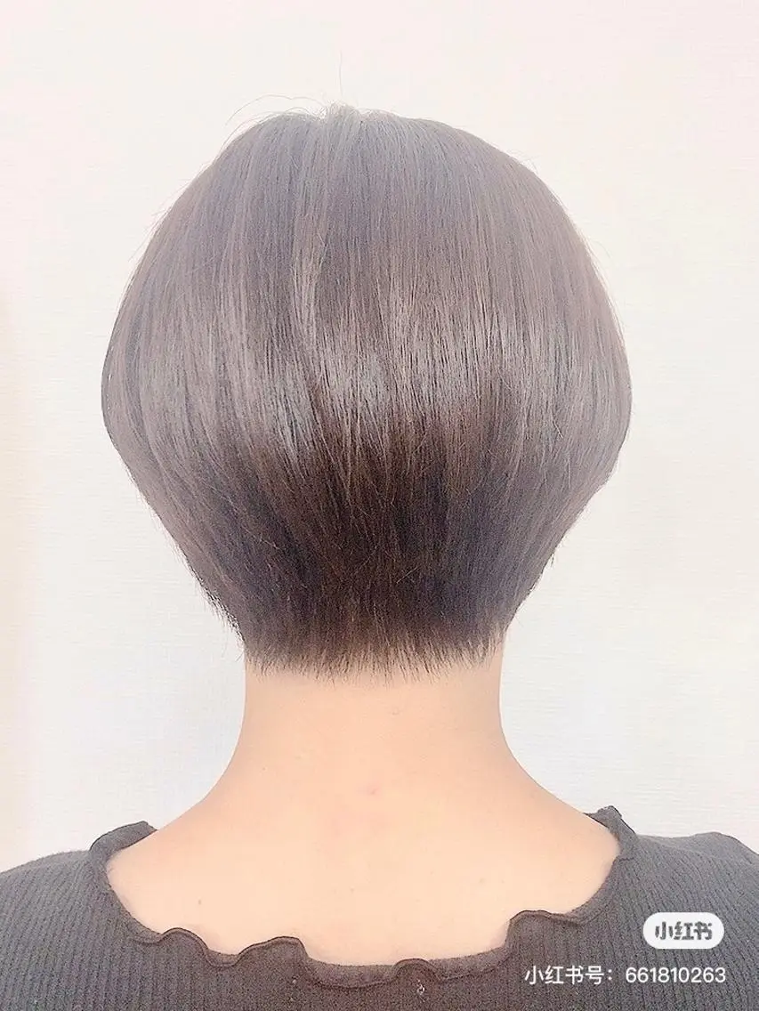 ショート ショートヘア カット 🌈ハク ユヒのヘアスタイル