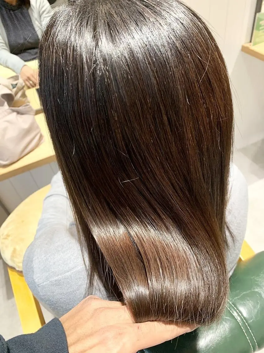 ロング 髪質改善 縮毛矯正 トリートメント arts茅ヶ崎 エリアNO1髪質改善のヘアスタイル