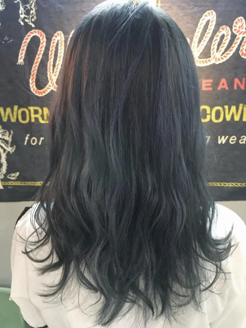 ロング カラー パーマ 代表 中島貴志のヘアスタイル