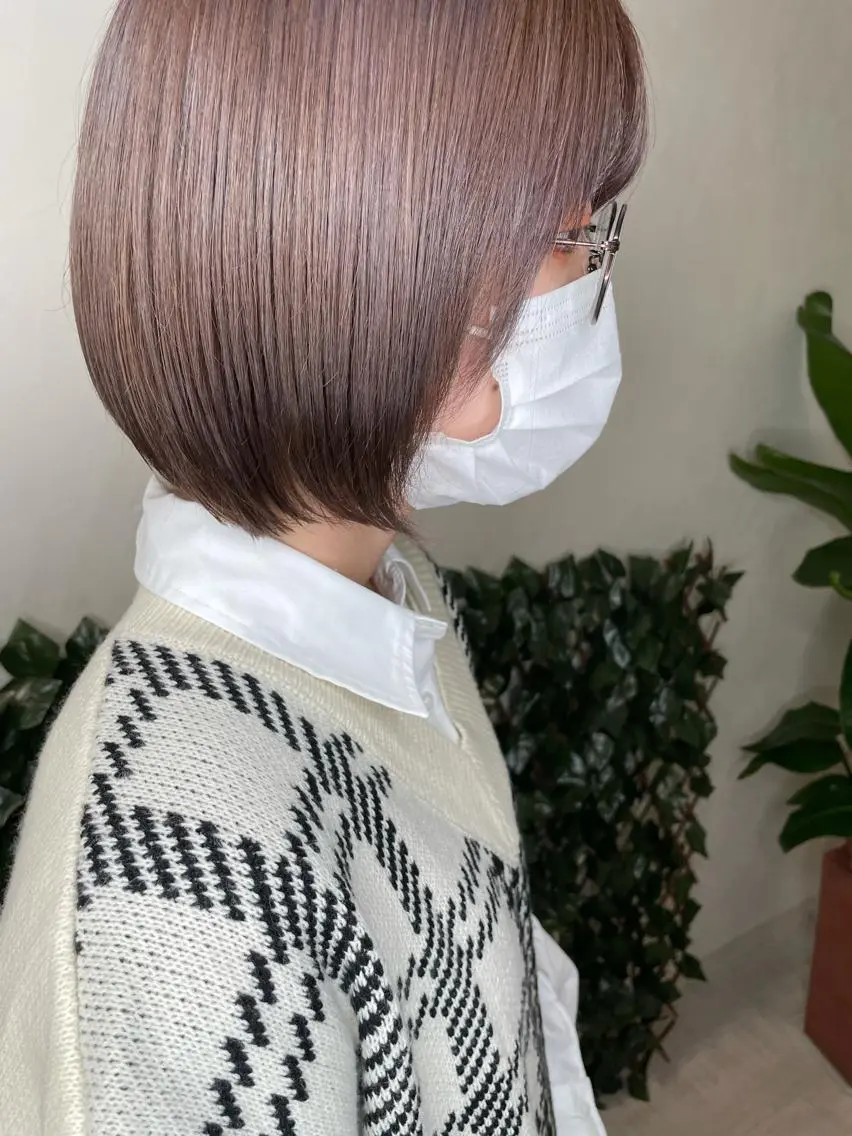 ショート ヘアカラー 🫧富田 苑実🫧のヘアスタイル