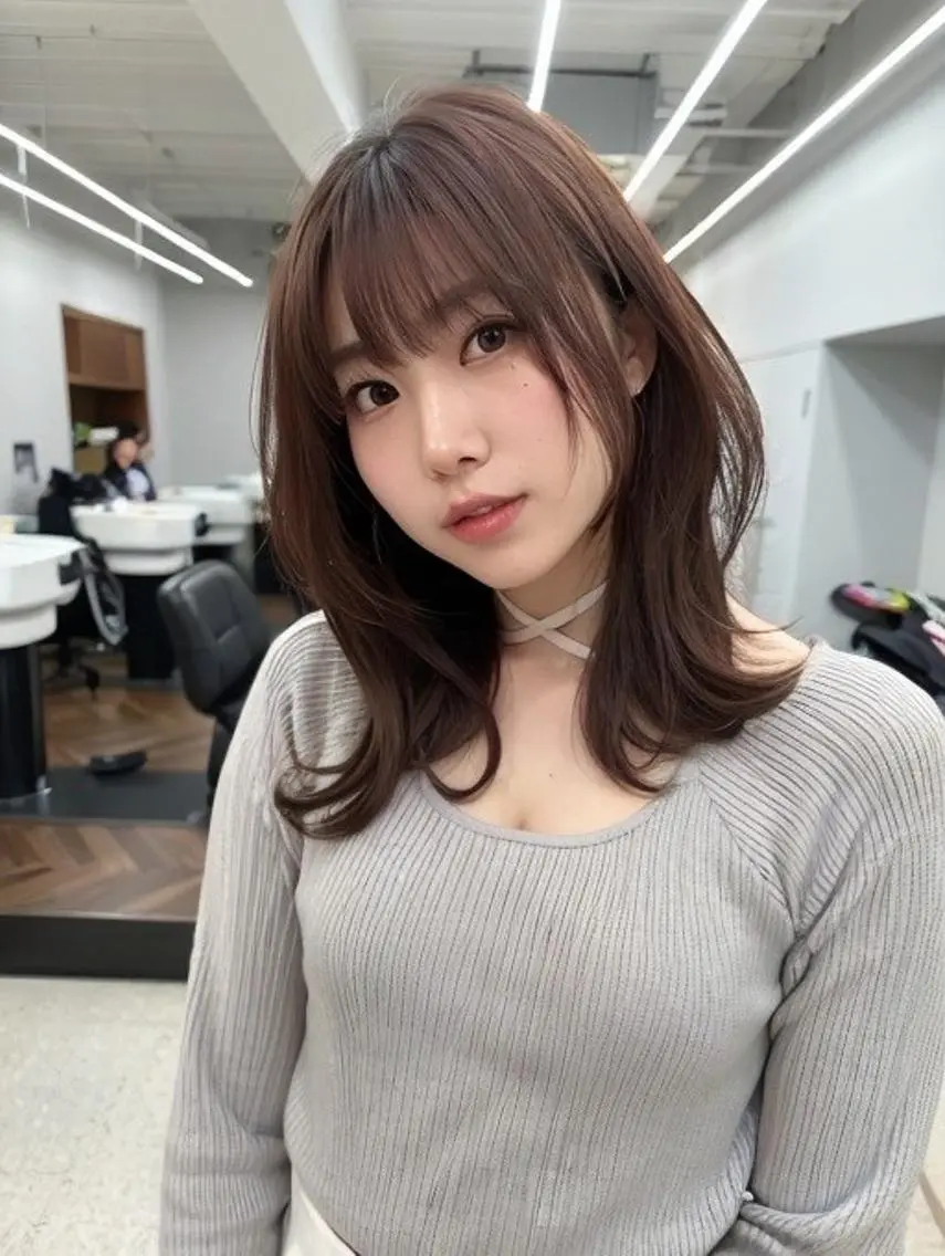 ロング ヘアアレンジ カラー 透明感爆モテカラー Hitoshiのヘアスタイル
