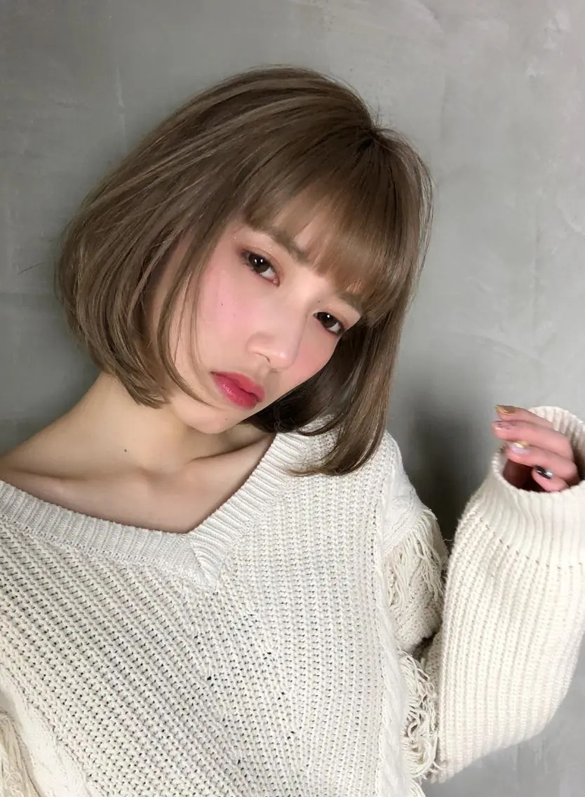 ヘアカラー トリートメント FUNIC style-Gのヘアスタイル