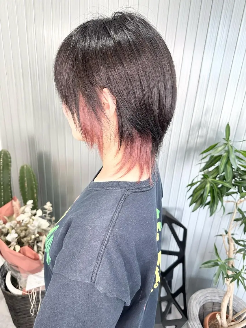 ショート カラー ヘアカラー LOOP hairのヘアスタイル