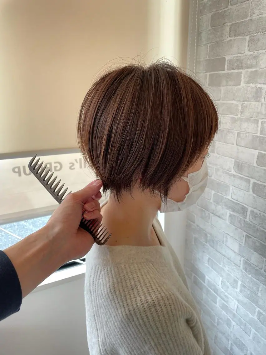 ショート カラー Well's TAIGAのヘアスタイル