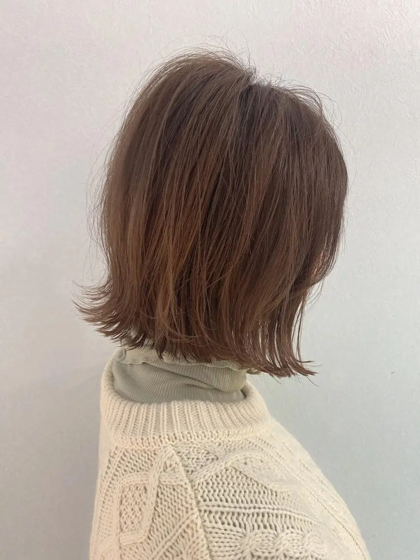 ミディアム カラー ショート、ボブの達人 東康介✨のヘアスタイル