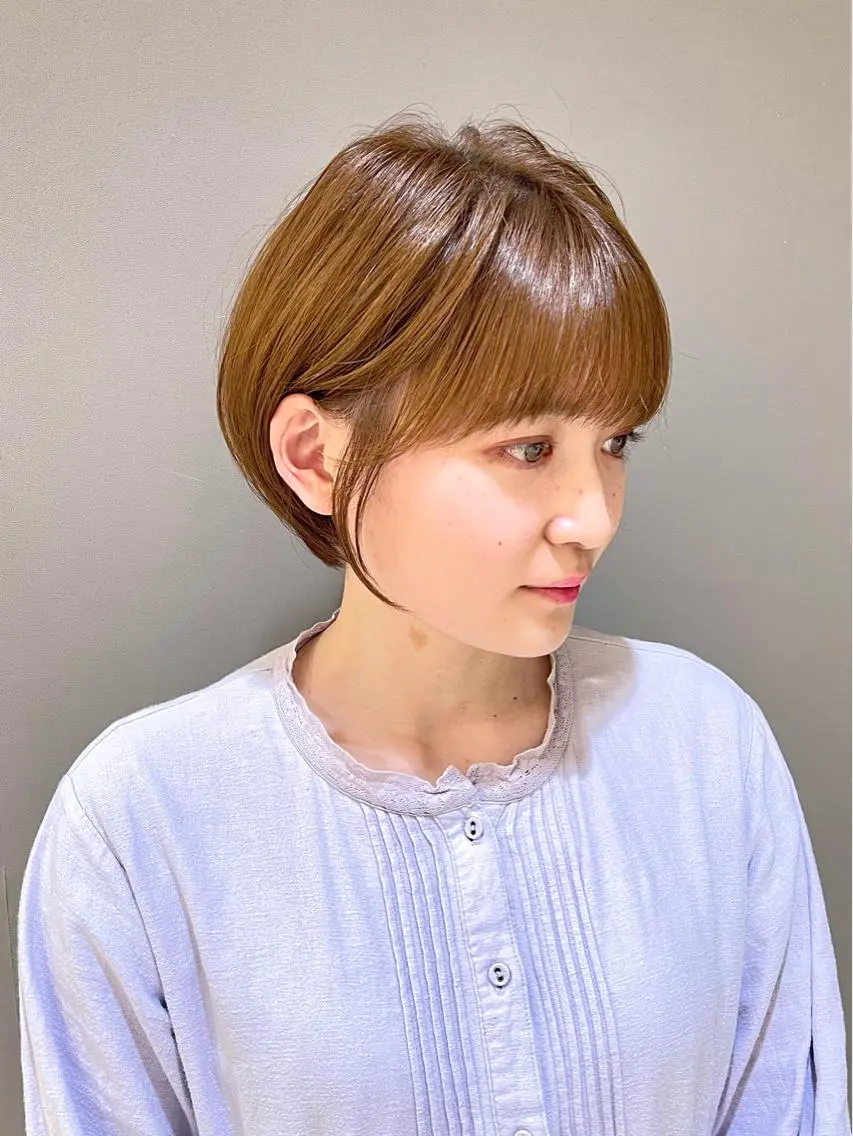 ショート ショートボブ ハンサムショート 丸みショート ボブ ショートヘア 荻窪/ショートヘア✨ ショートボブ長松大哉のヘアスタイル