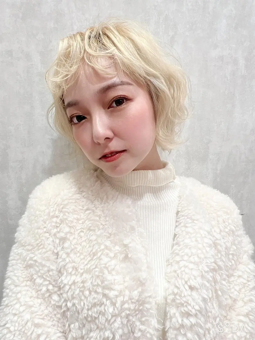 ショート ヘアアレンジ ヘアセット lien ヒジリのヘアスタイル