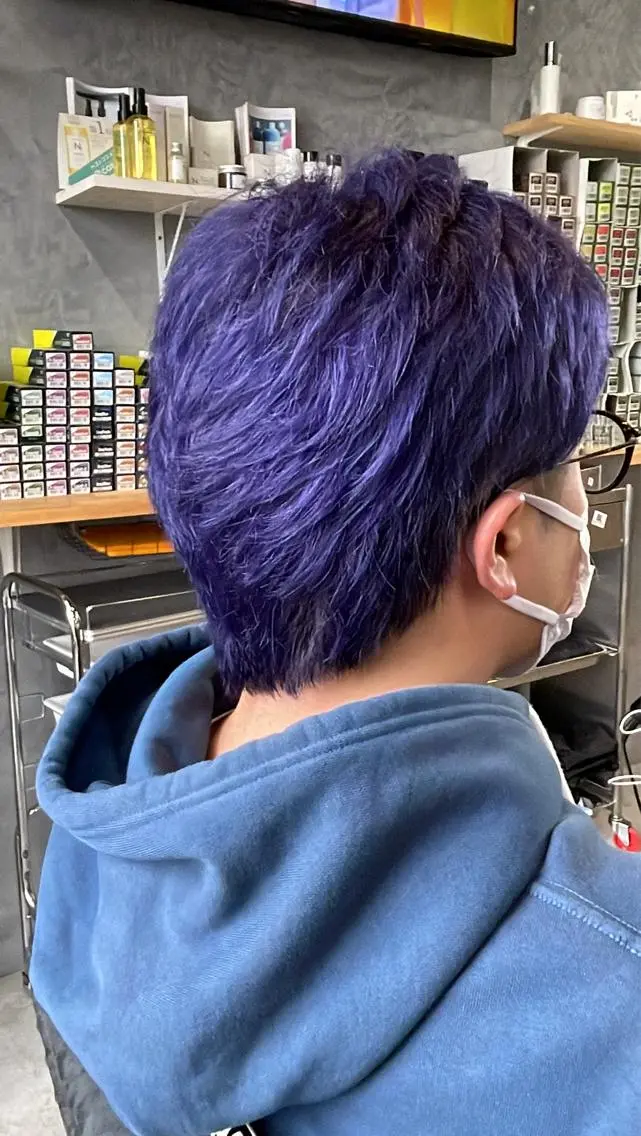 ショート メンズ韓国ヘア👹 KAJIのヘアスタイル