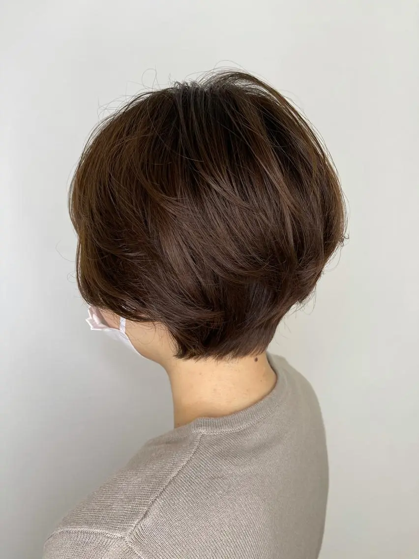 ショート カラー カット 杉田 一浩のヘアスタイル