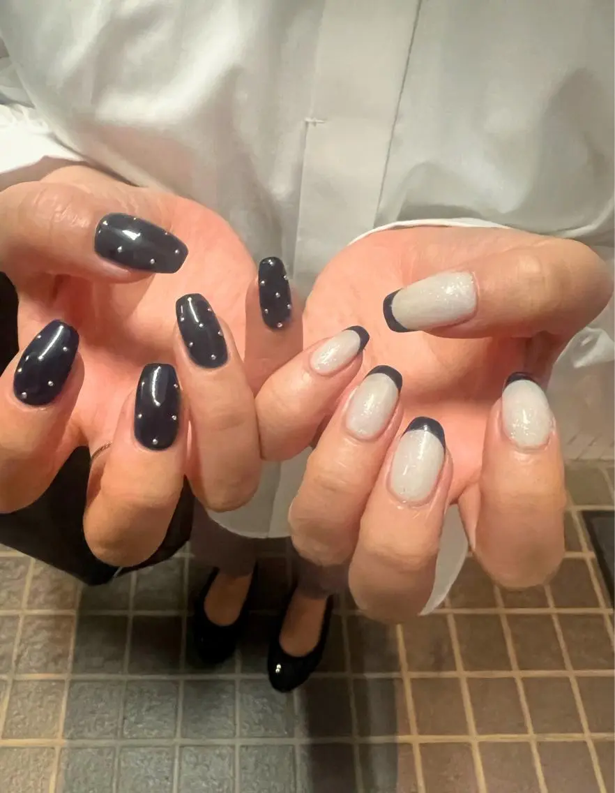 ヘアアレンジ ネイル ドット フレンチネイル ヘアメイクネイリスト hidemi中目黒のヘアスタイル