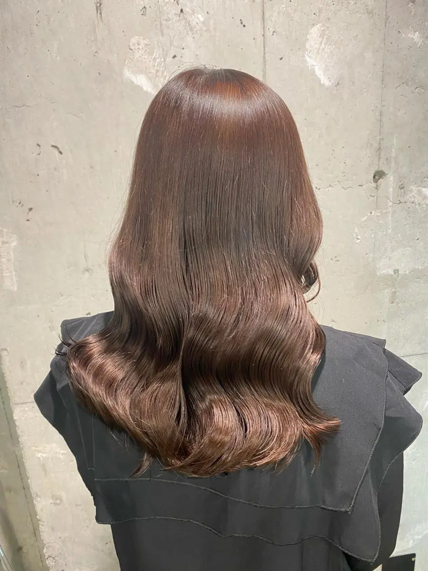 ロング カラー ヘアカラー トリートメント ヘッドスパ ヘアセット エフェクトブリーチ 🌟前澤啓太朗のヘアスタイル