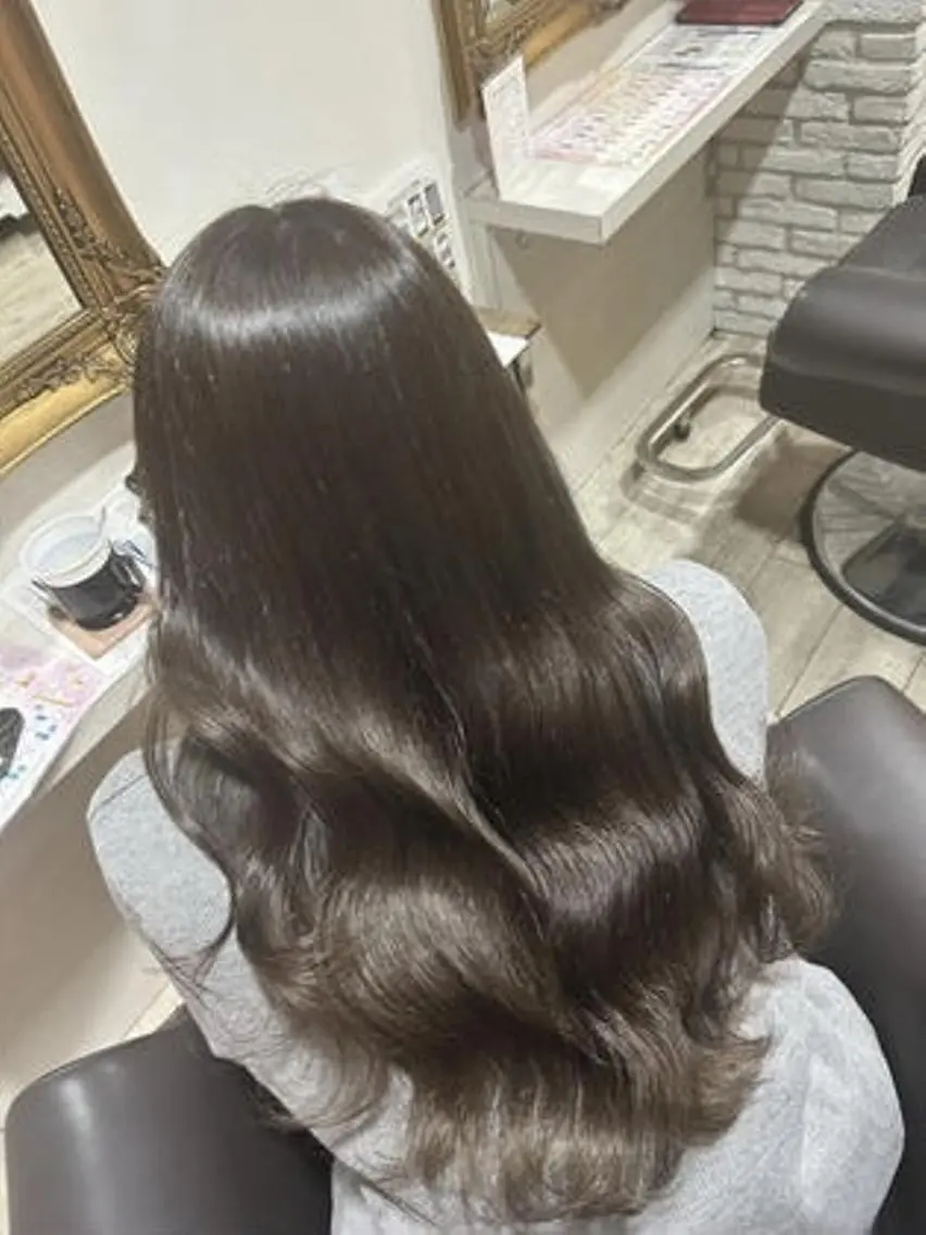 ロング カラー 🦄🫧透明感 絹髪特化🫧🍓のヘアスタイル
