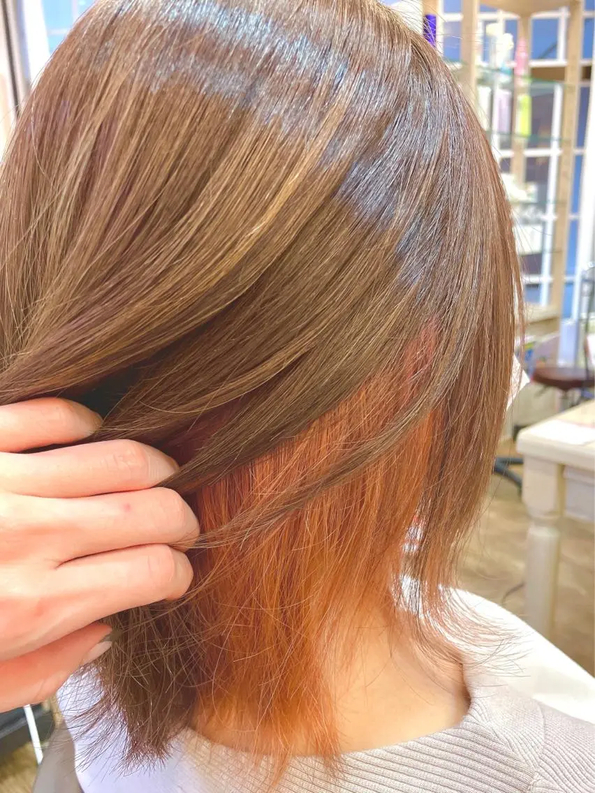 ショート カラー ピンクカラー メンズパーマ🌀/ 中村郁未のヘアスタイル