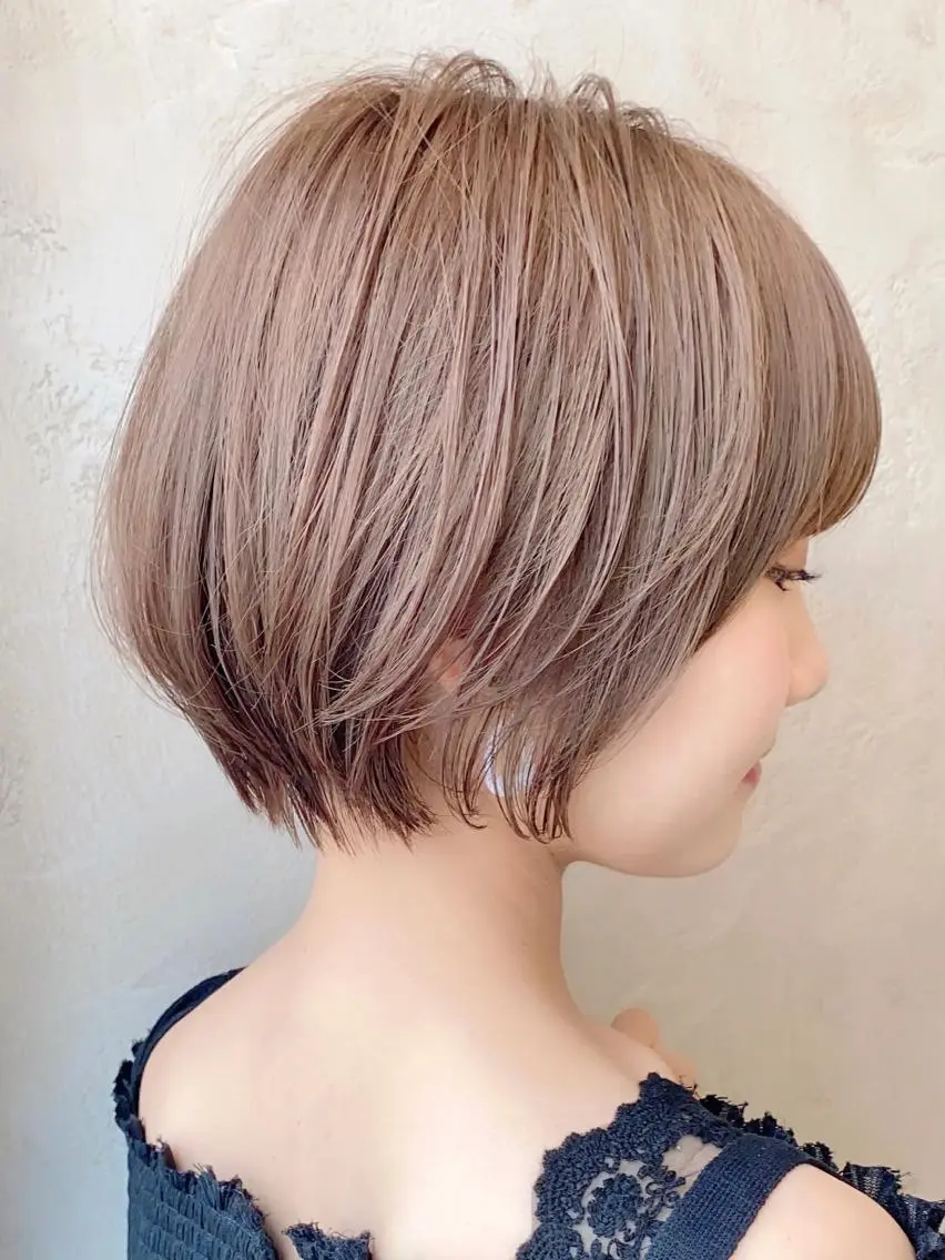 ショート ショートボブ ボブ ショートヘア 新宿　ショート・ボブ カットモデル募集のヘアスタイル