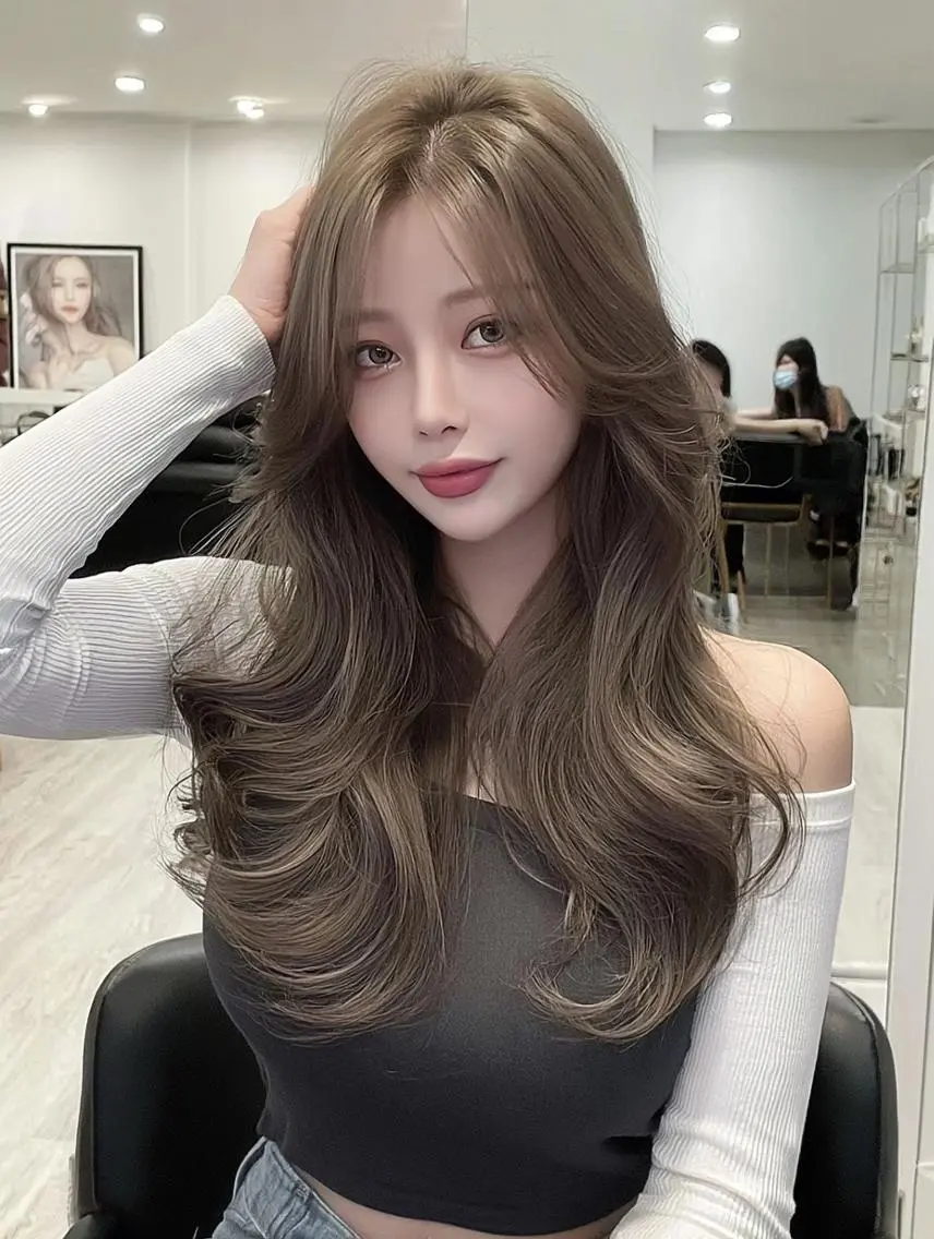 ミディアム ヘアカラー 🌷カラー/ aiko🌷のヘアスタイル