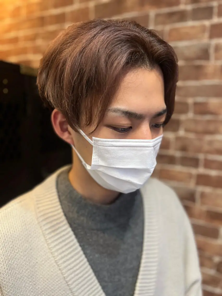 セミロング カラー パーマ ヘアアレンジ メンズ キッズ ネイル マツエク・マツパ アイブロウ メンズブリーチ メンズハイライト メンズインナーカラー メンズ韓国風 ブリーチ 久木原 ゆりのヘアスタイル