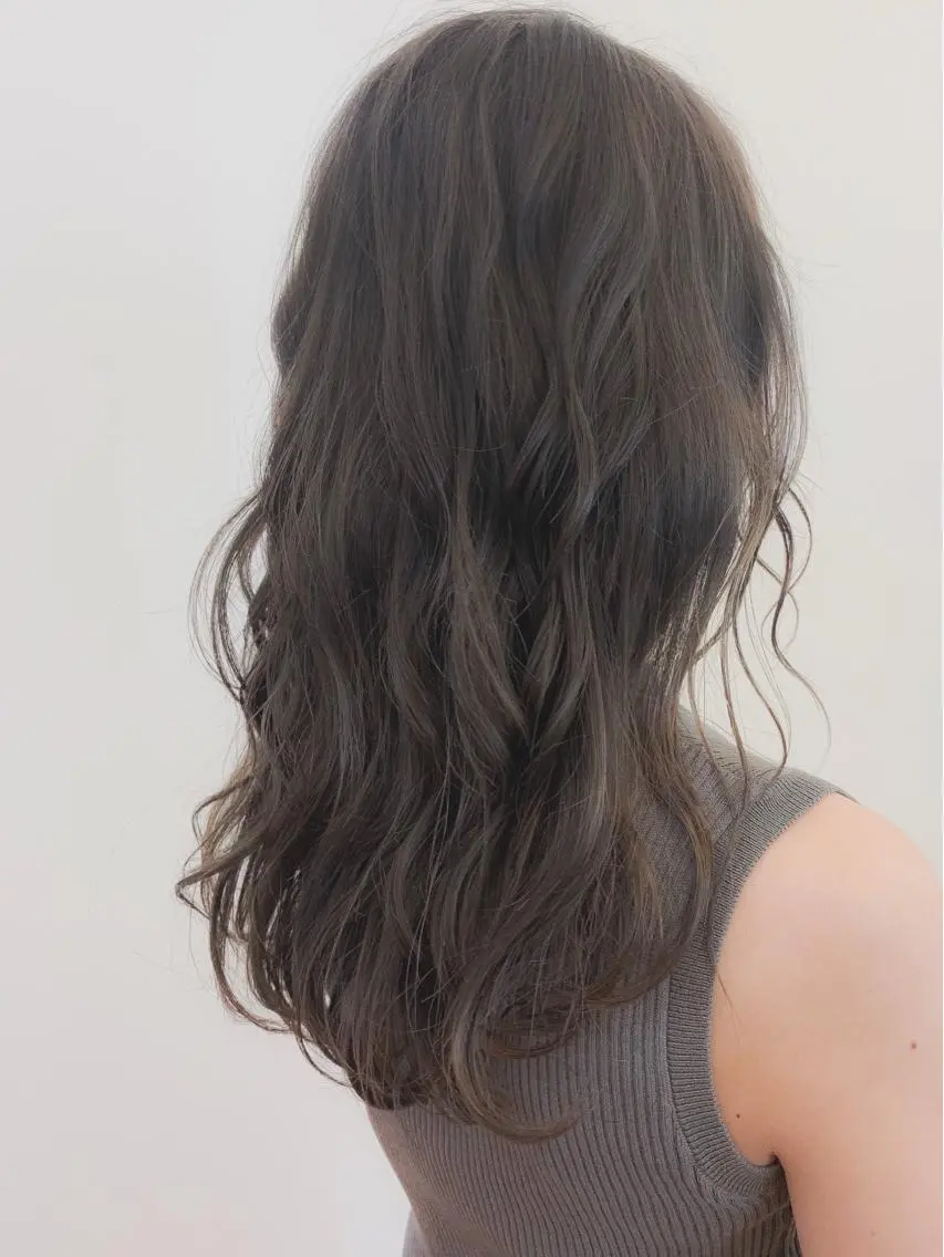 ロング ハイライト カット ヘアカラー トリートメント 【ボブ/個室サロン】 癒し空間mimuraのヘアスタイル