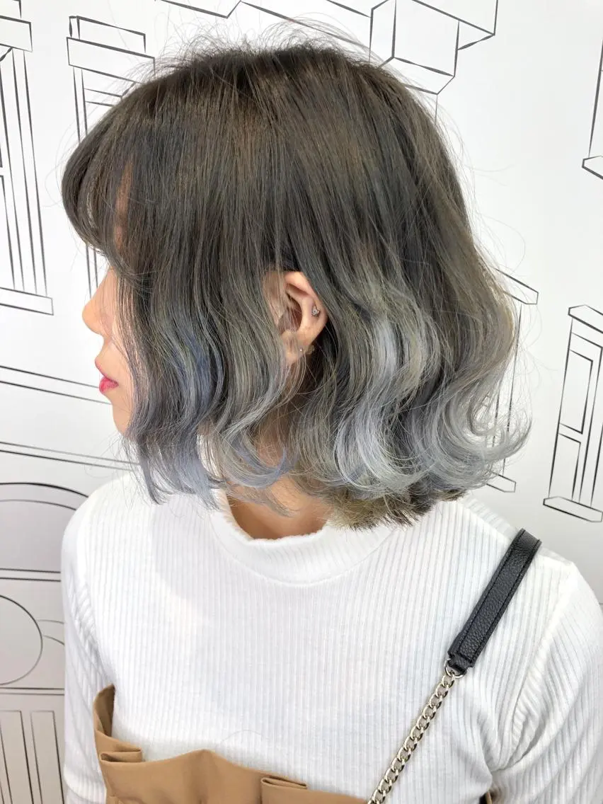 ミディアム カラー グラデーションカラー レイヤー⭐️カラー ⭐️平川雅史のヘアスタイル