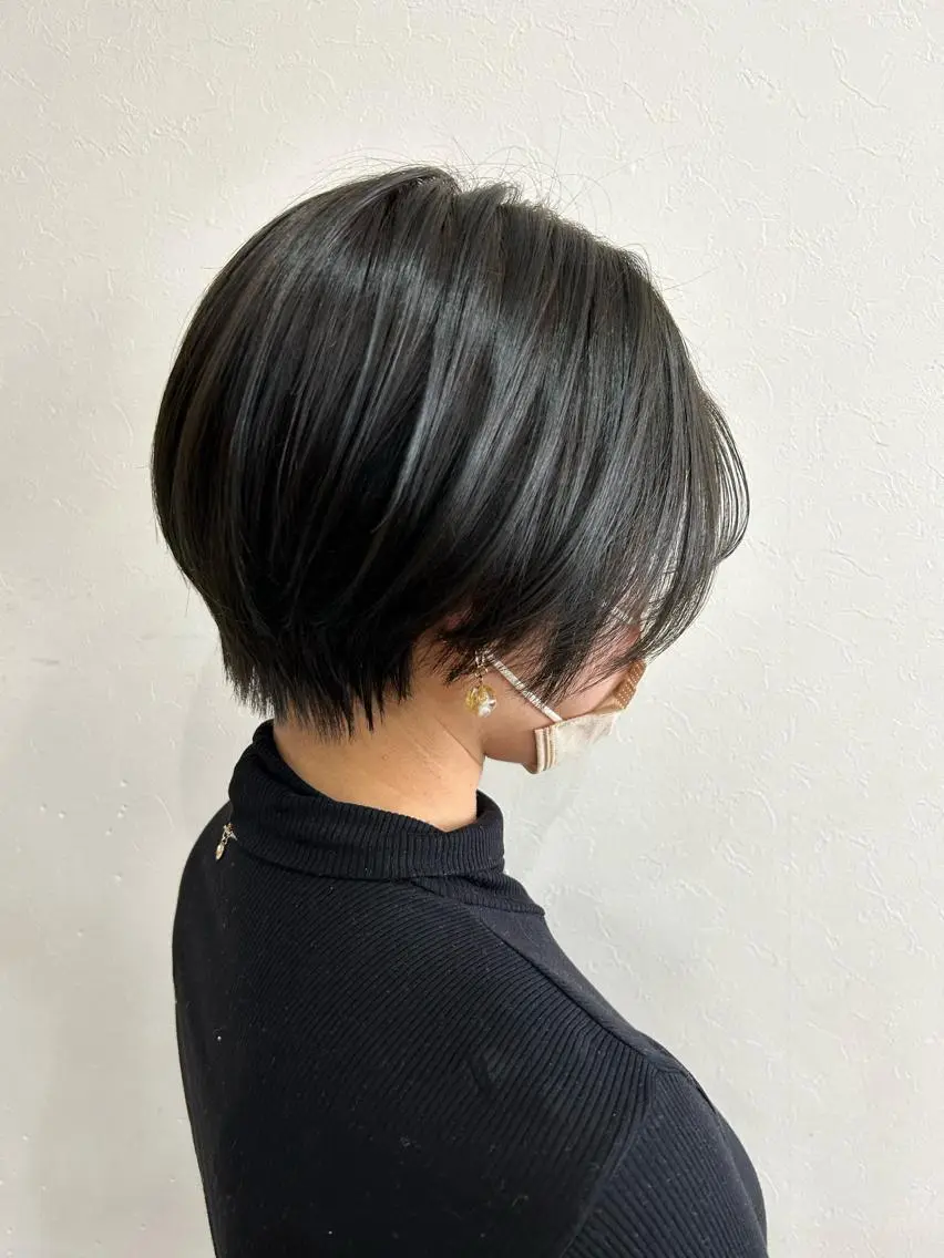 ショート Freez オオヤブ カホのヘアスタイル