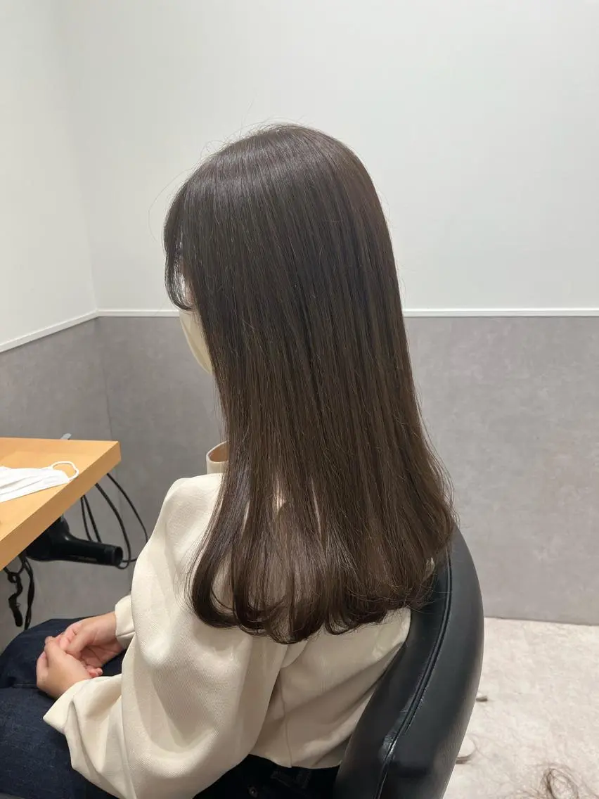 ロング カラー ヘアカラー トリートメント 𝒢𝒾𝓇𝓁𝓎 ⑅　𝓎𝓊𝓀𝒶のヘアスタイル