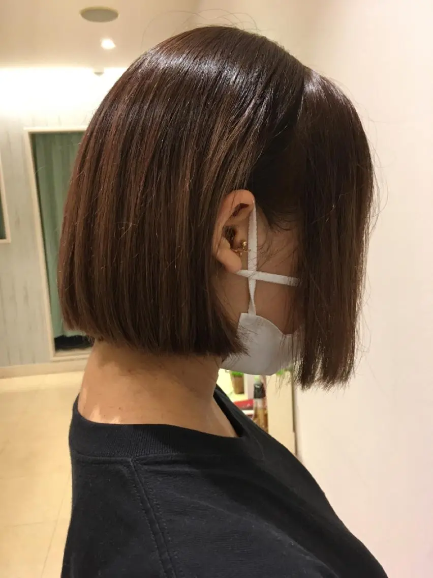 ショート カラー 髪質改善✨ 風間里咲【西荻窪】のヘアスタイル