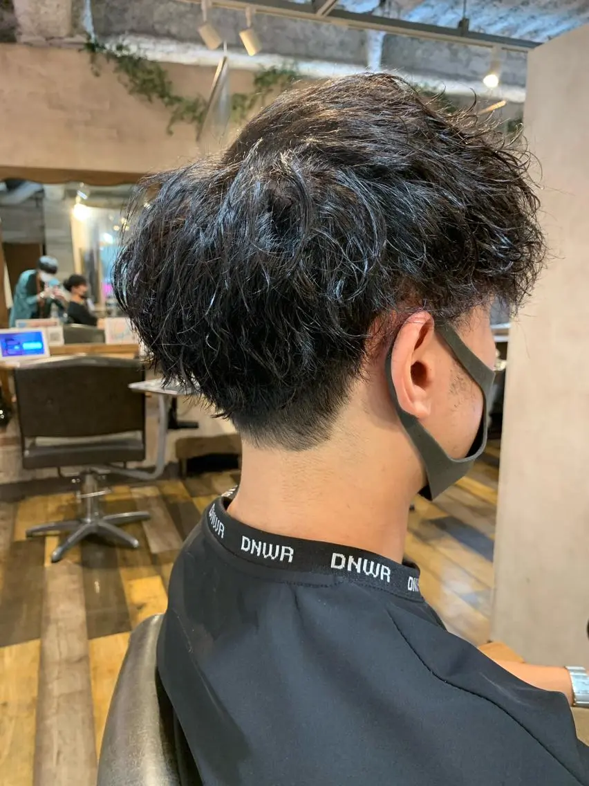 メンズ カット トリートメント ヘッドスパ repose日本橋 室町のヘアスタイル