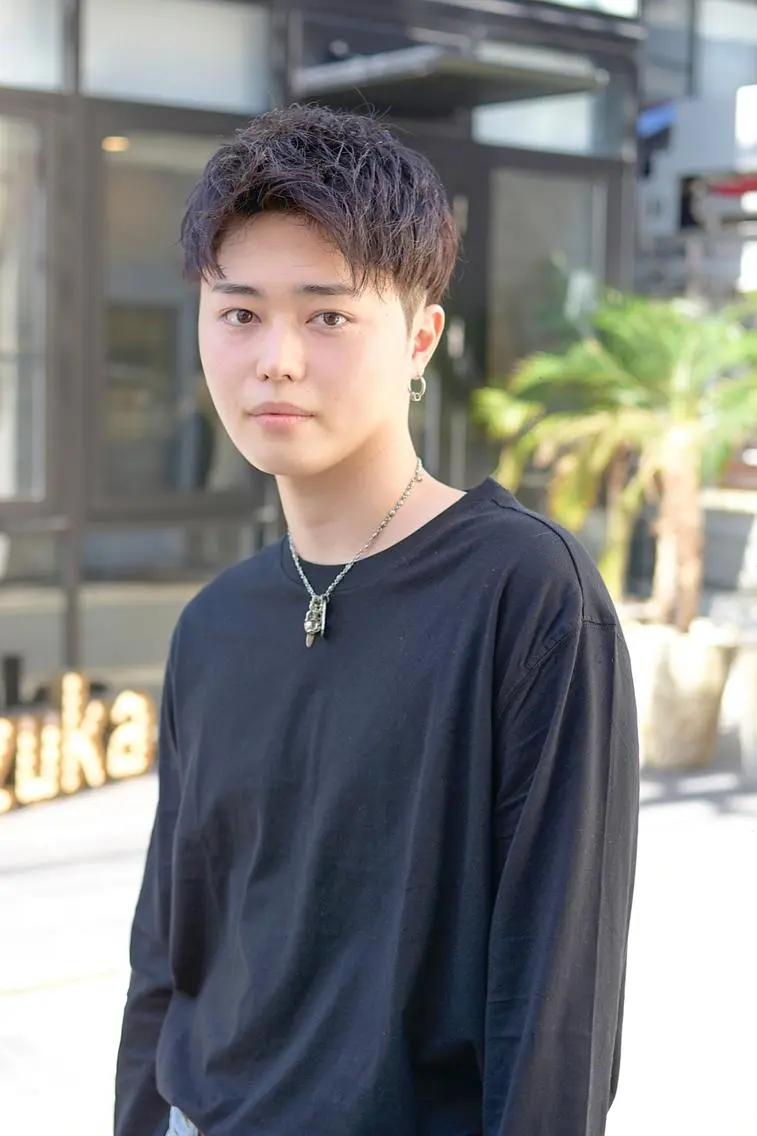 ミディアム カラー ba-boo 広島のヘアスタイル