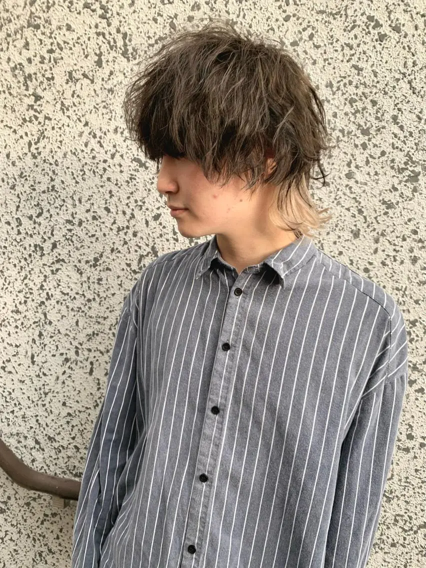 メンズ 石谷蒼 メンズパーマ特化のヘアスタイル