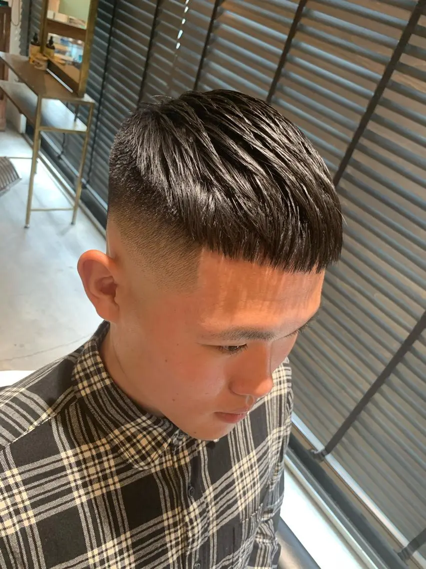 ショート メンズ アルガ ダイキのヘアスタイル