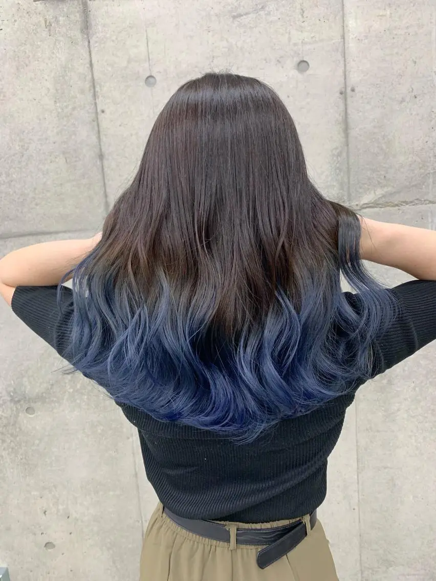 セミロング 山田 絵里菜のヘアスタイル