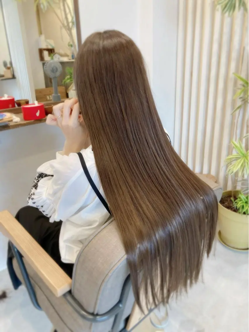 ロング 撮影モデル募集中☆ オグリヤスエのヘアスタイル