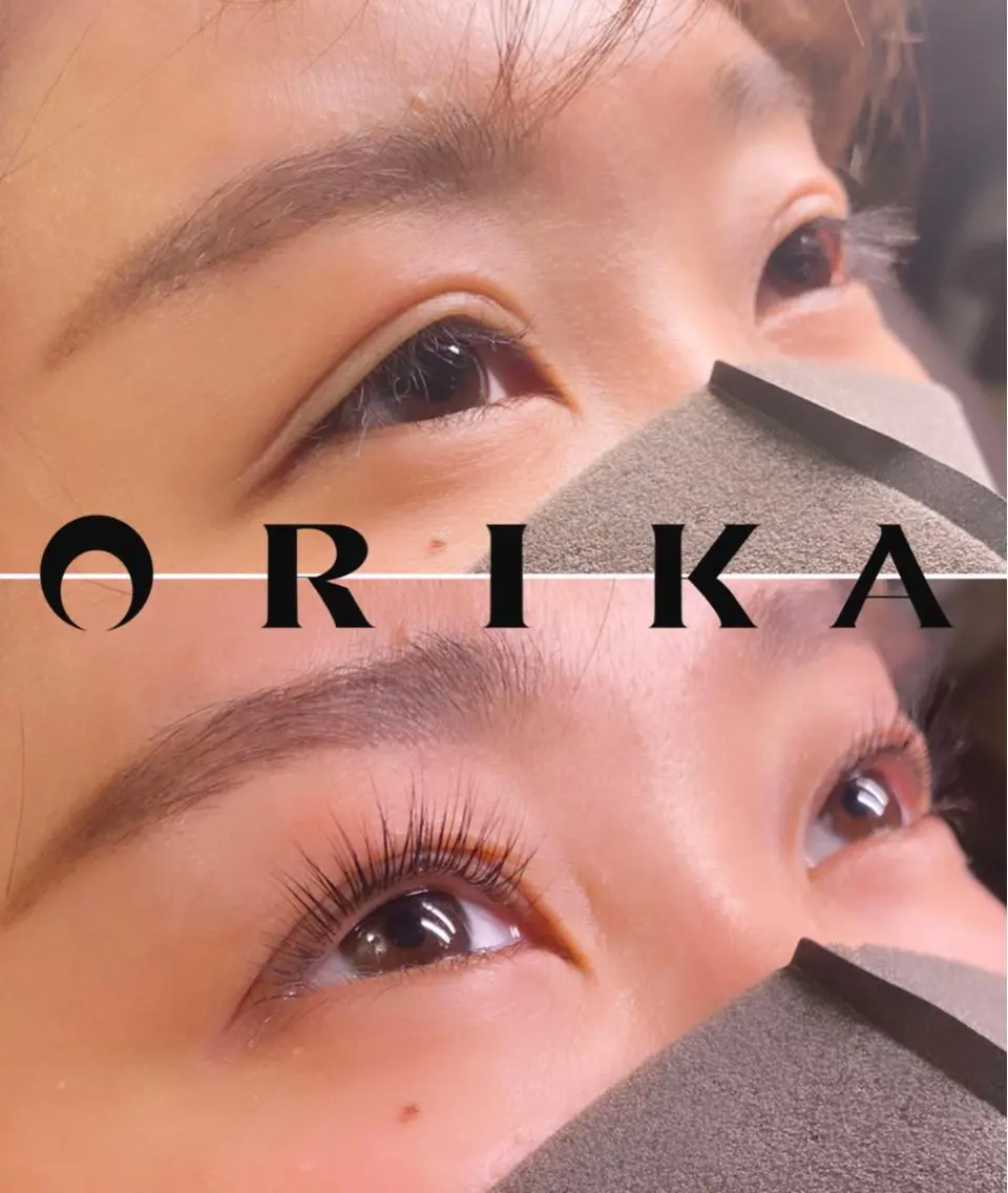 マツエク・マツパ パリジェンヌラッシュリフト 一重×まつ毛パーマ ORIKA 美容室のヘアスタイル