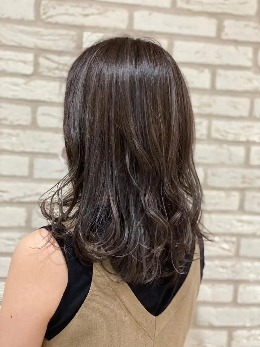 ミディアム パーマ Etoile HAIR SALONのヘアスタイル