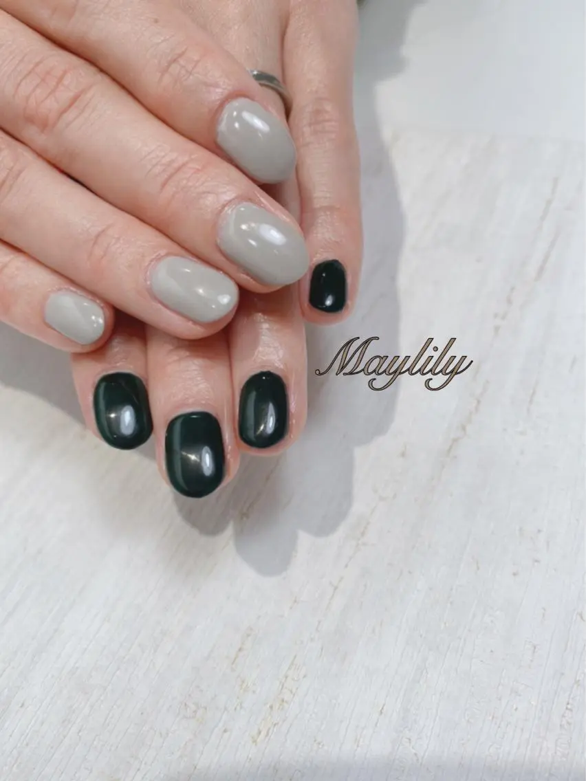 ネイル ワンカラーネイル Nail salon Maylilyのネイルデザイン