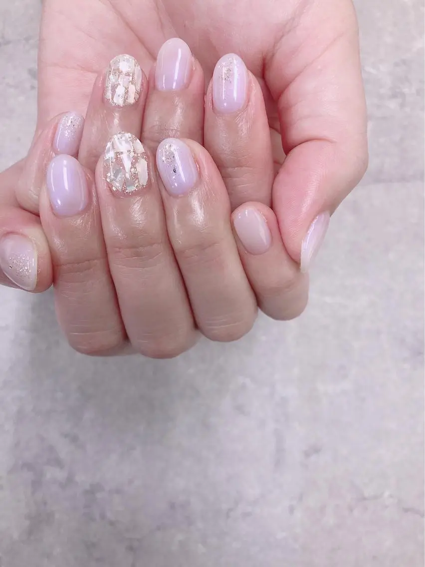ネイル ワンカラーネイル 夏ネイル FASTNAIL PLUS 新宿店のネイルデザイン