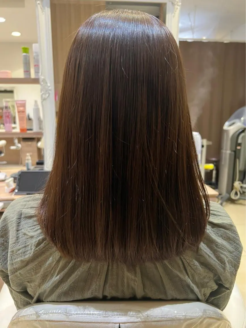 カラー トリートメント 美髪艶カラー💎✨ モエのヘアスタイル