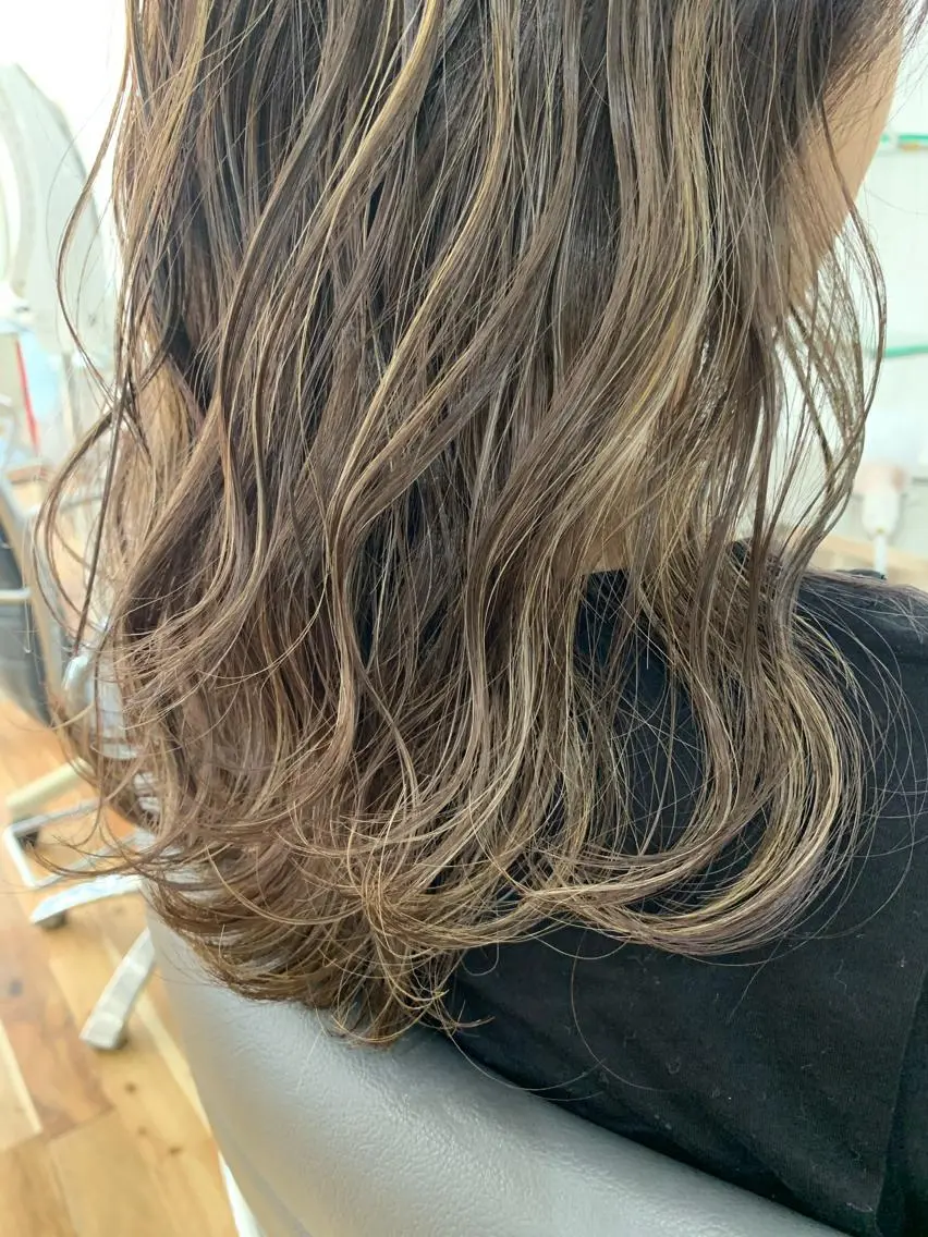 ロング カラー Reb_keiji 👑小倉圭司のヘアスタイル