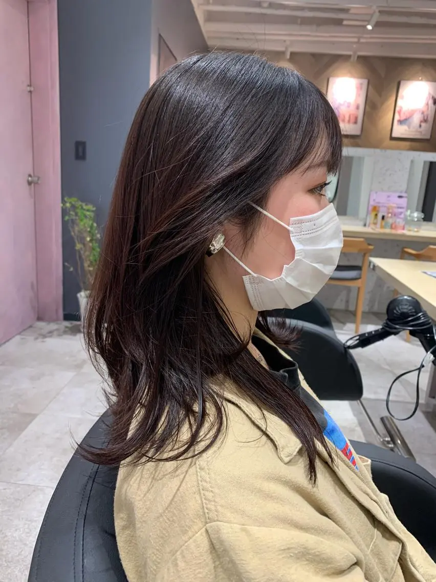 ロング 🥀韓国ヘア🥀 宮津真菜のヘアスタイル