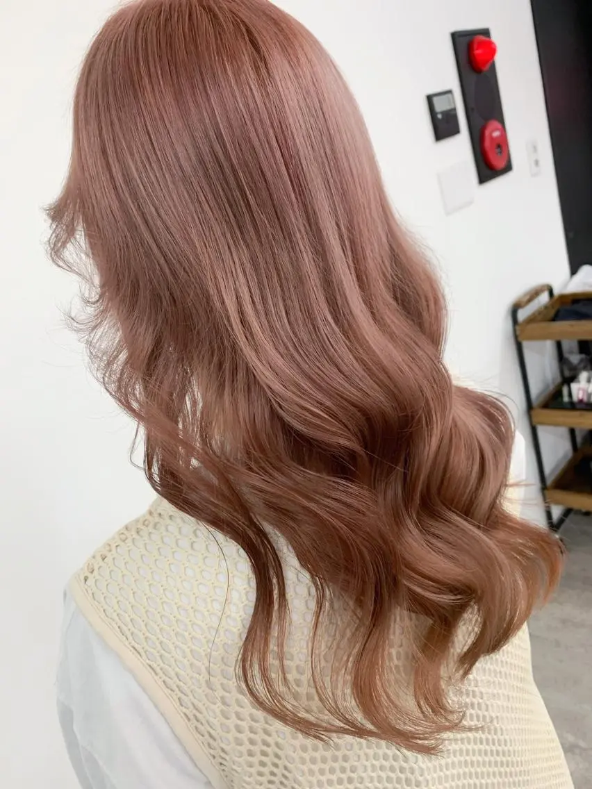 ロング ヘアカラー トリートメント 🥇近藤 恭輔🥇 Recharme新保のヘアスタイル