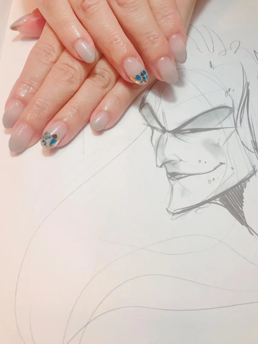 ネイル グラデーション owlnail /持込みデザイン専門のネイルデザイン