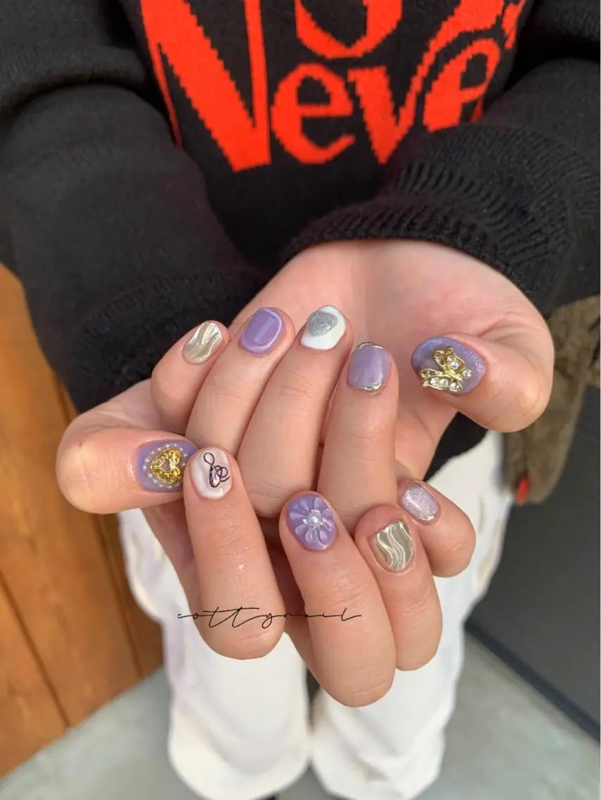 ネイル アートネイル ジェルネイル ニュアンスネイル cottynail -miki-のその他イメージ
