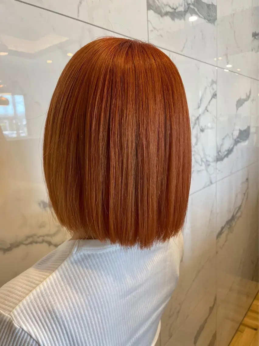 ミディアム カット ヘアカラー arl 豊田店のヘアスタイル