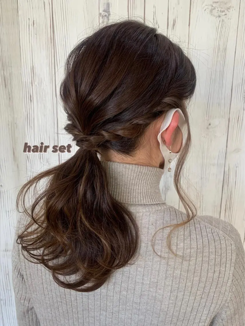 ロング ヘアセット Nagisa🥥🧡 南森町駅 徒歩30秒のヘアスタイル