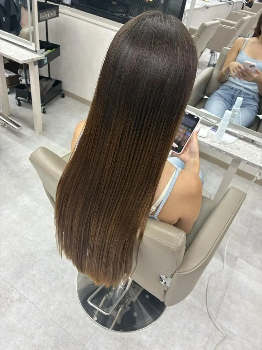 ロング カラー ロング 透明感/艶カラー 🎀Kanonのヘアスタイル