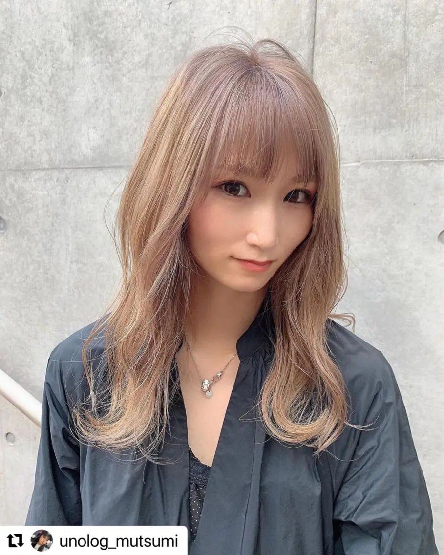 ロング カラー box mico. mutsumiのヘアスタイル