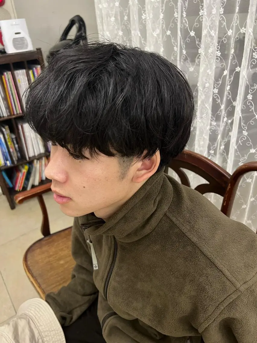 メンズ マッシュ 野崎 海翔のヘアスタイル
