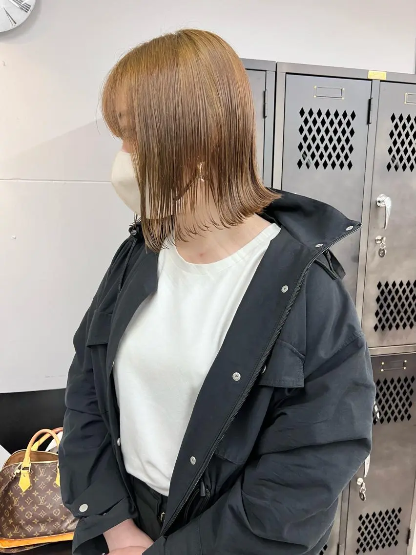 ショート カラー カット ヘアカラー 樫原裕二/レイヤー カット/透明感カラーのヘアスタイル