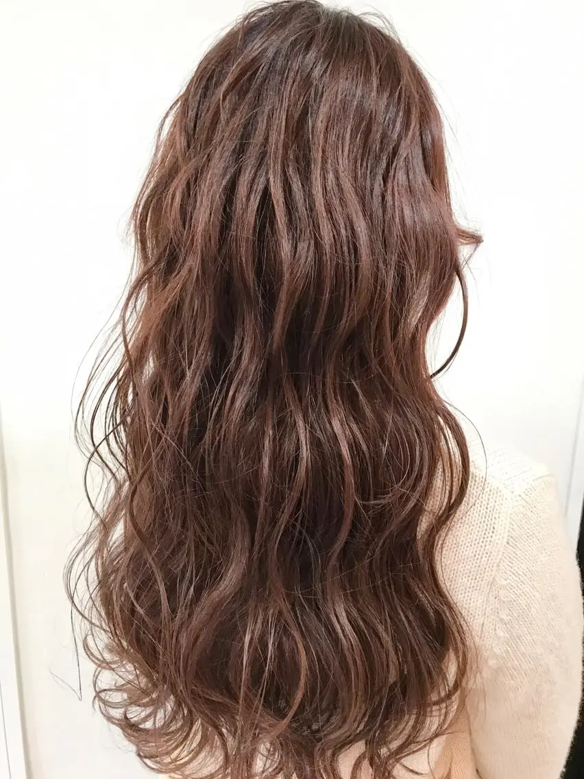 ロング カラー オーガニックカラー トリートメント カット ヘアカラー トリートメント 🌈限定価格🌈 鈴木　瑛輔のヘアスタイル