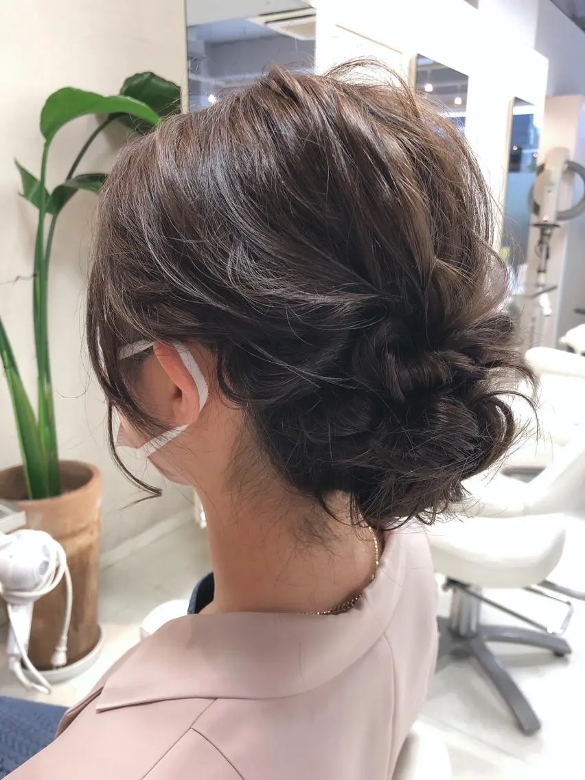 ヘアアレンジ 結婚式・ブライダル 阿部 美咲のヘアスタイル